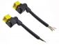 Squre 4 Pins-Black Wiring Harness Pigtail Socket for NOX Sensor